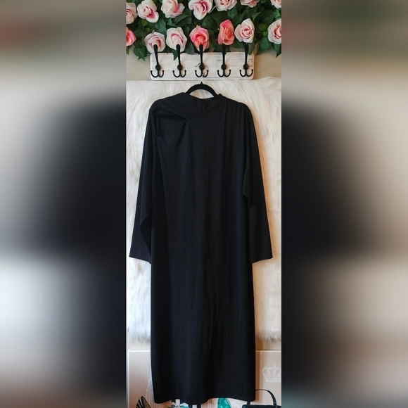 Addition Elle Dresses & Skirts - Addition Elle Night Elegance Cutout Front Long Sleeve Dress (NWOT)